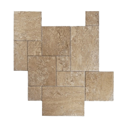 Walnut Travertine Pattern Set