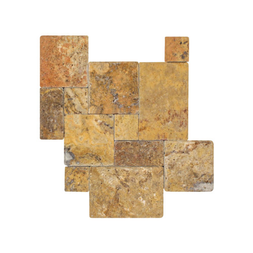 Scabos Travertine Pattern Set